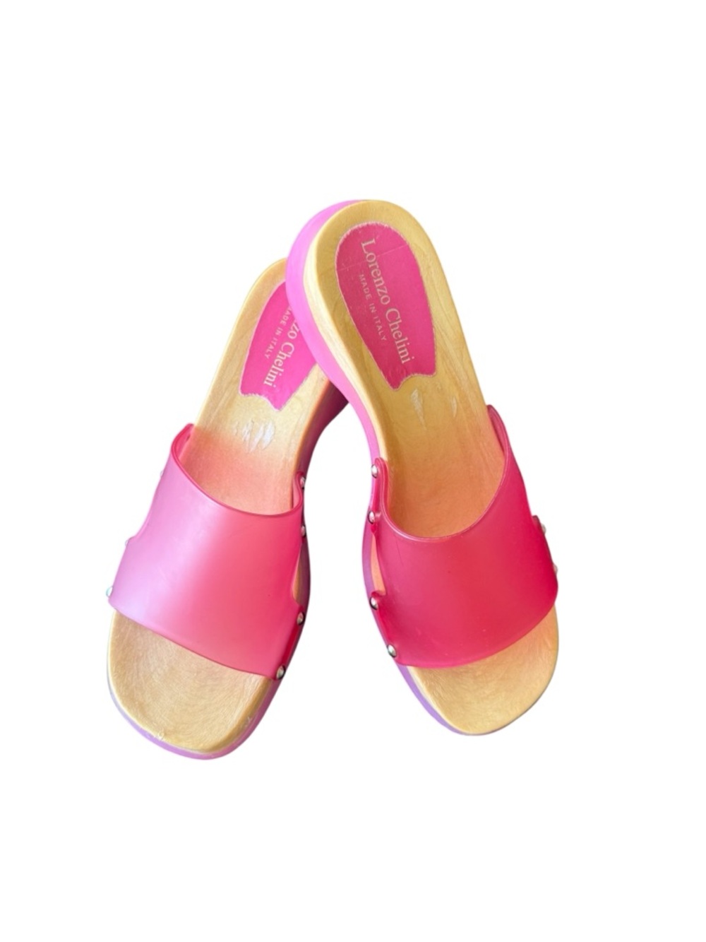 Pink Slide Mules for Women